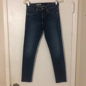 AG Adriano Goldschmied The Farrah Skinny Crop Jeans